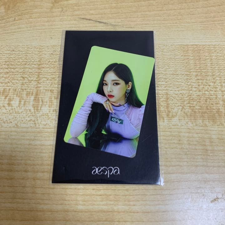 aespa karina カリナ アメリカ限定 トレカ