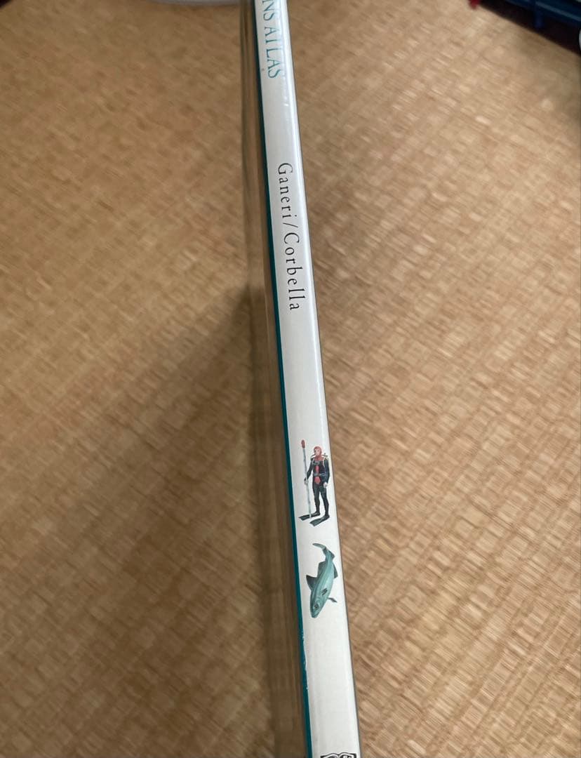 洋書　The Oceans Atlas(オーシャンズ・アトラス）　アニタ・ガネリ