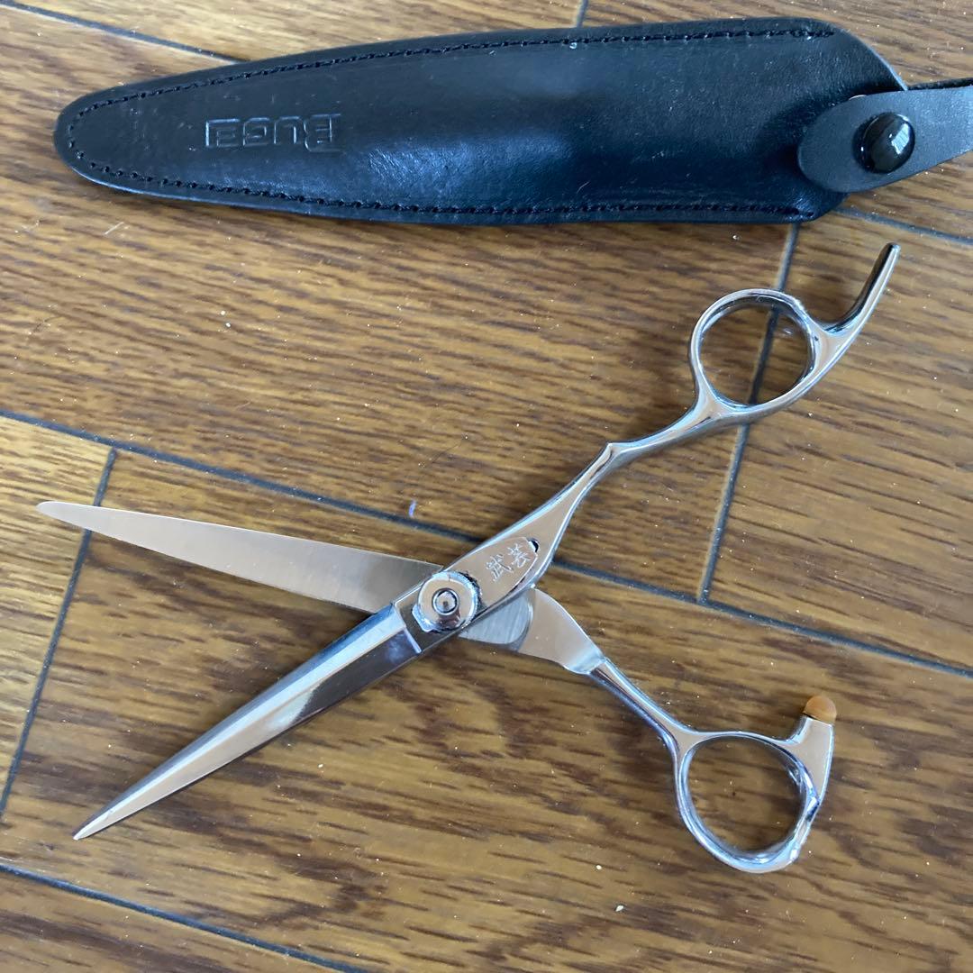 BUGI ステンレス シザー 専用ケース付き