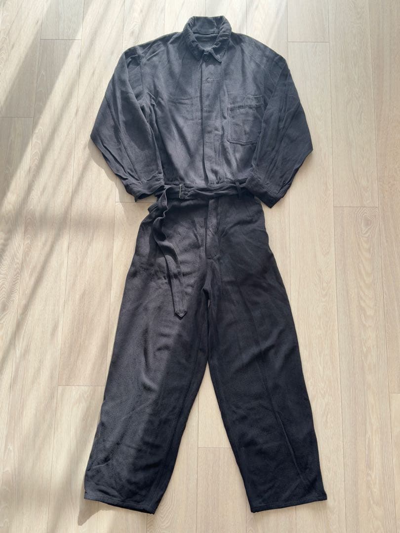 comoli 21ss シルクネップオールインワン size2