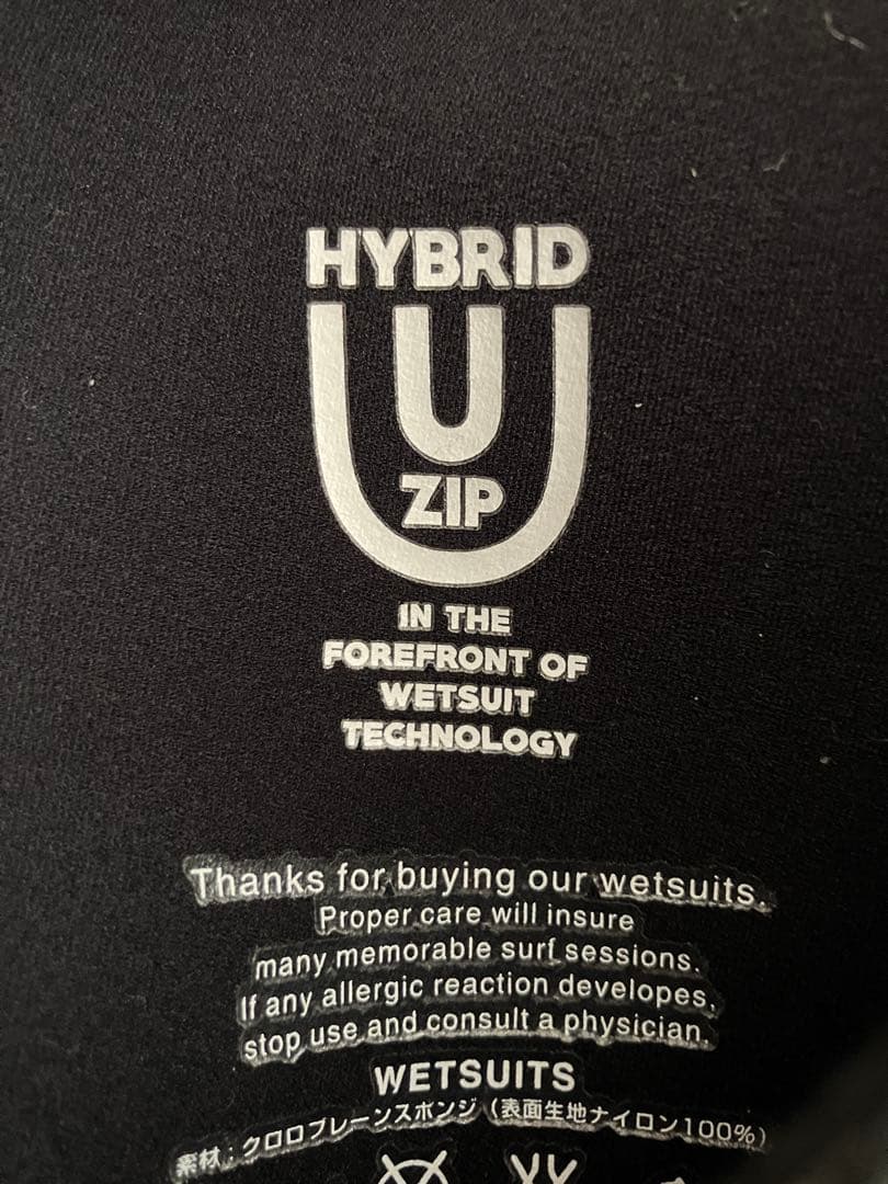 美品　AXXE アックスウェットスーツセミドライ　5✖️3mm