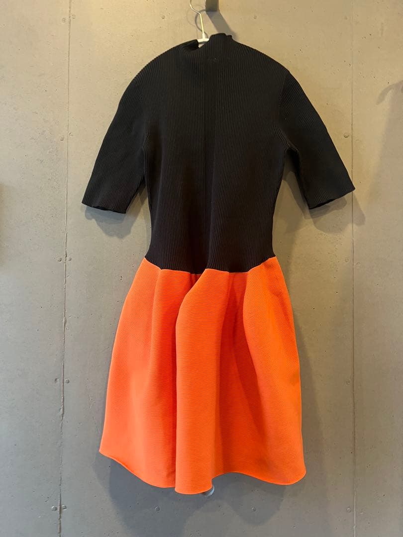 CFCL pottery dress1 半袖ニットワンピ