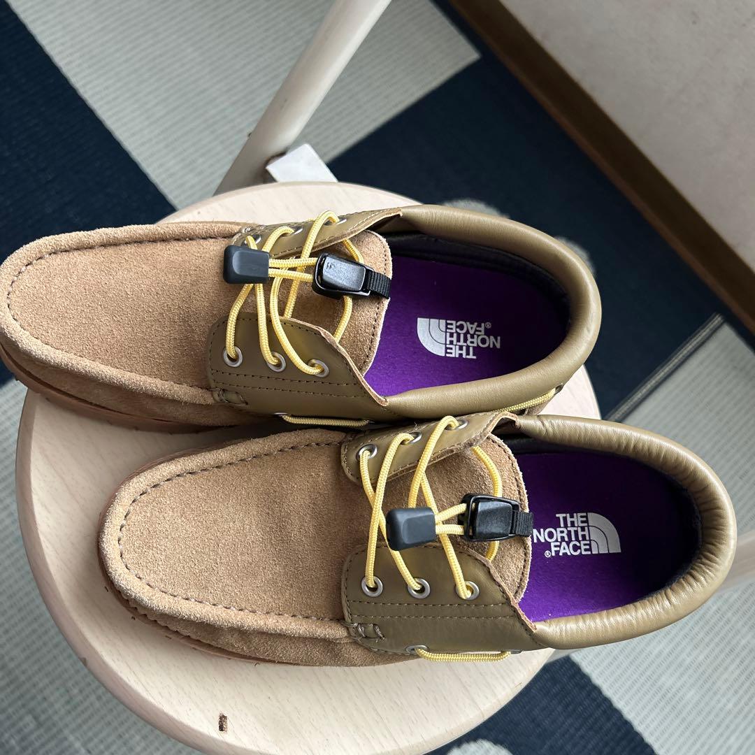 ノースフェイス　パープルレーベル　モカシンシューズ　24㎝