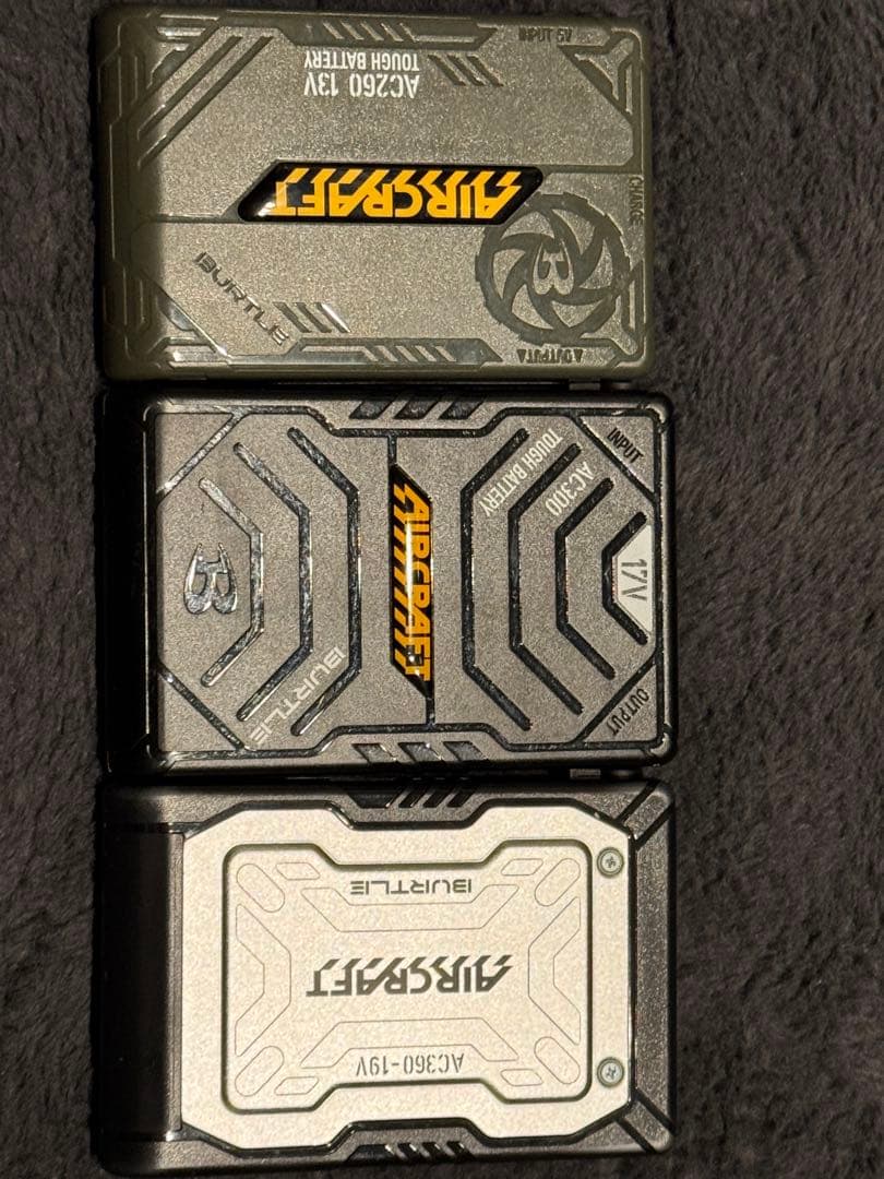 3セットBURLITE 空調服用バッテリーとファン