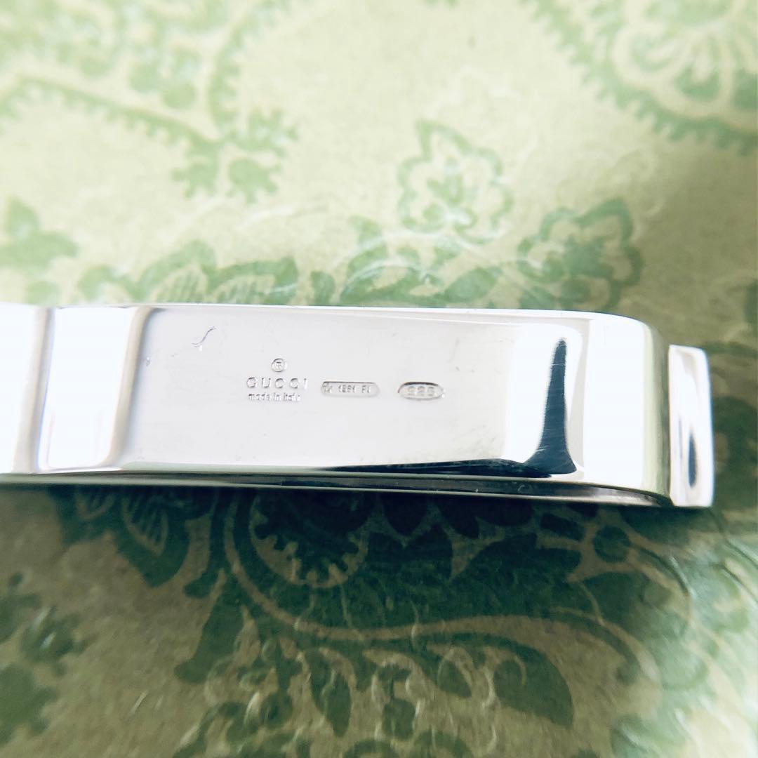 GUCCI Gロゴ ネクタイピン ダイバー シルバー J251027