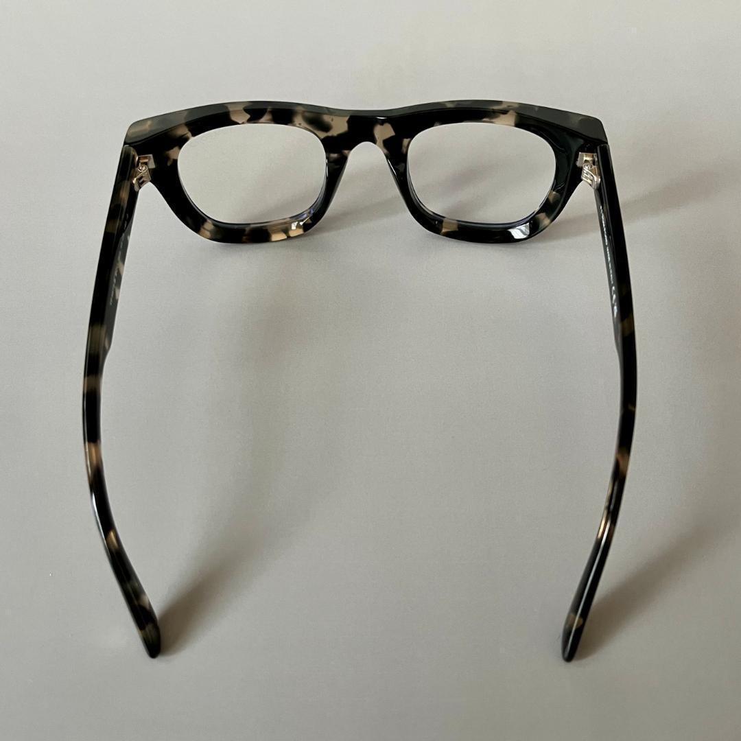 トムフォード メガネ ウェリントン グレー ブルーライトカット イタリア製
