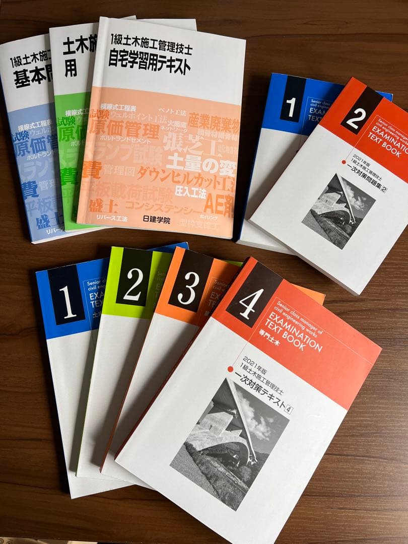 1級土木施工管理技士 テキスト 問題集 日建学院 2021
