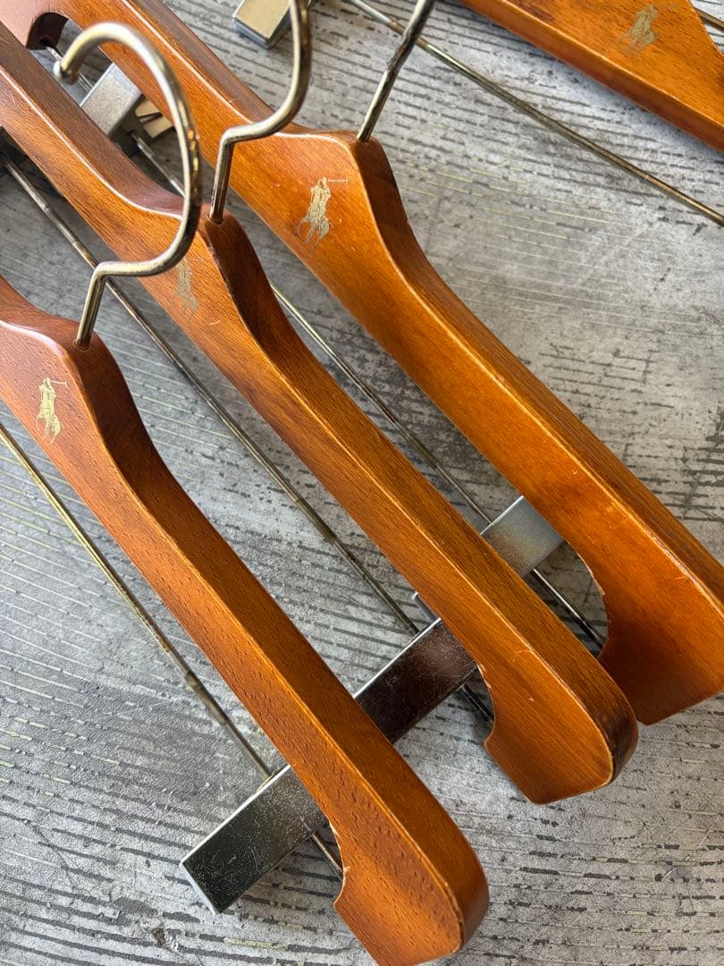 polo ralphlaurenポロラルフローレンハンガー6本づつセット