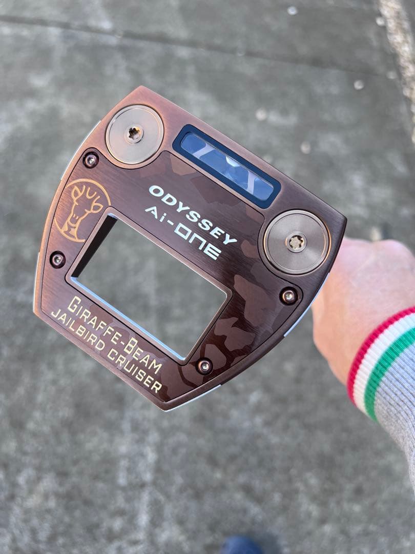 オデッセイ　パター　ジラフビーム　ジェイルバードクルーザー　AI-ONE 38