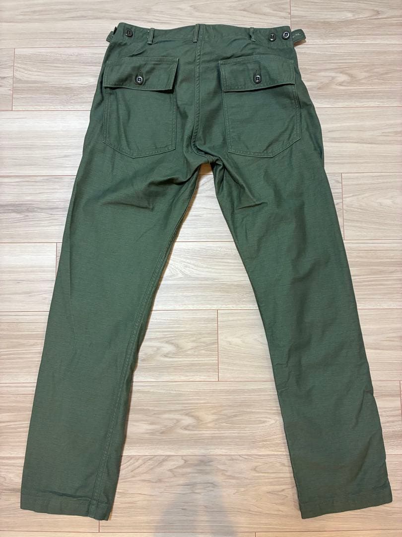 【美品】orslow オアスロウスリムフィット ファティーグパンツ　S