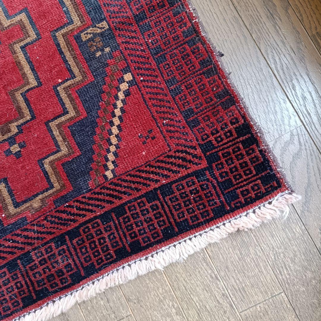 専用　ビンテージ トライバル ラグ キリム 絨毯 バルーチ 手織り