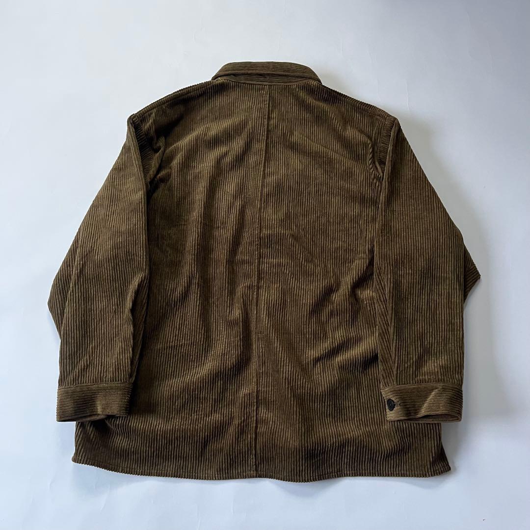スティルバイハンド コーデュロイ シャツ ジャケット ブラウン 50 XL