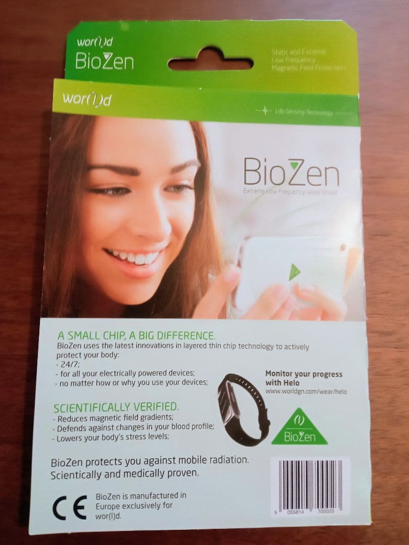 Biozen 電磁波軽減ステッカー(5枚)　 正規品・新品