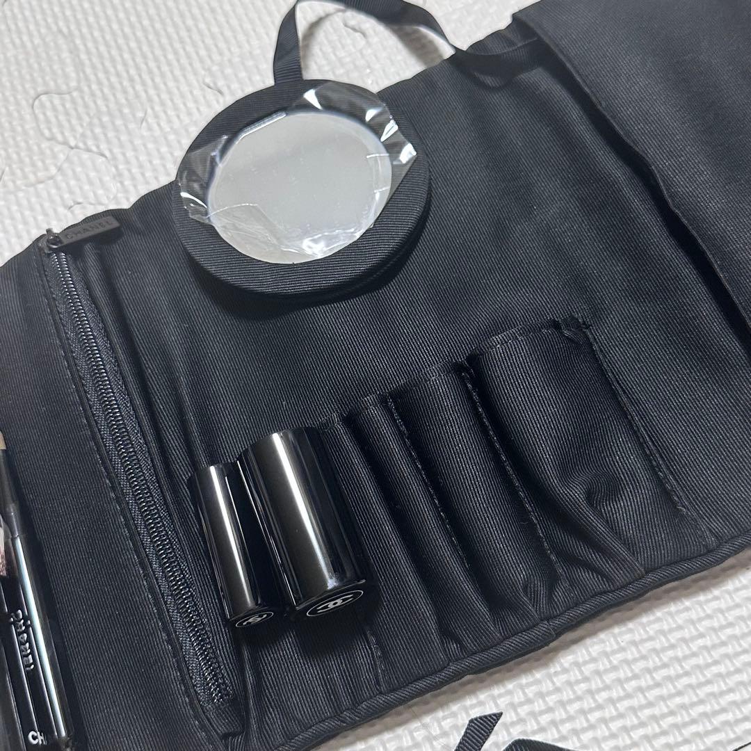 【新品】CHANEL メイクブラシセット 3点 ミラー