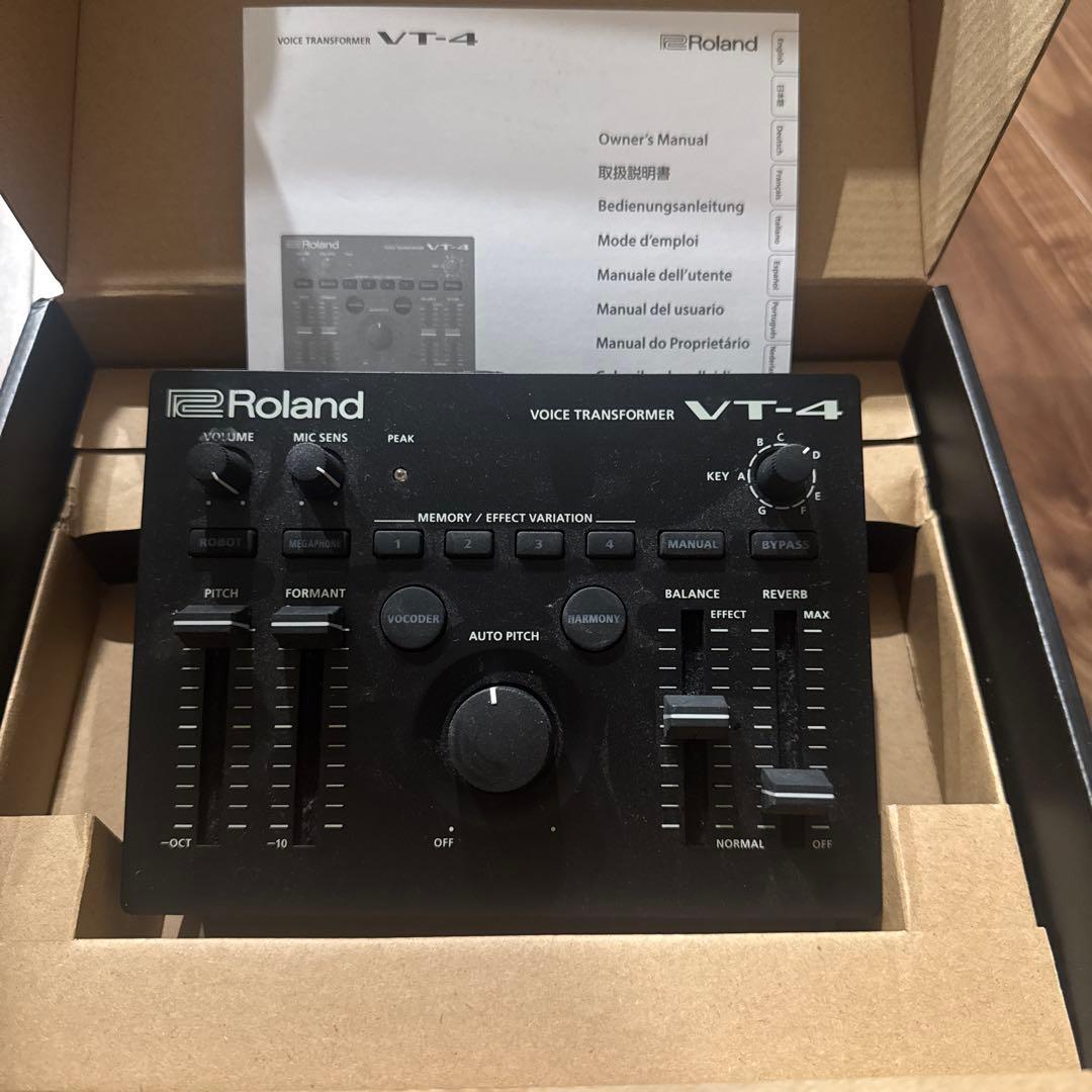 Roland VT-4 ボイストランスフォーマー 本体のみ 美品