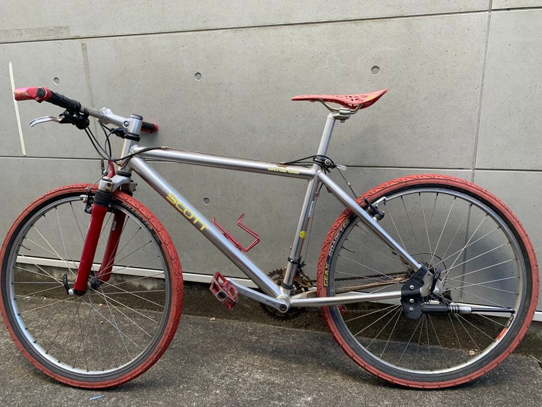 MTB 赤 deore lx nitto