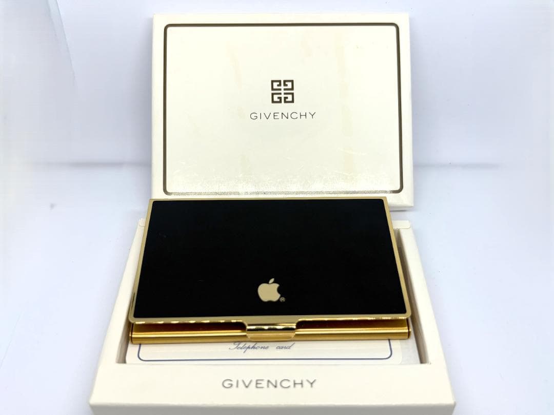 Apple × GIVENCHY 名刺入れ（1994年竹内社長挨拶文付き）激レア