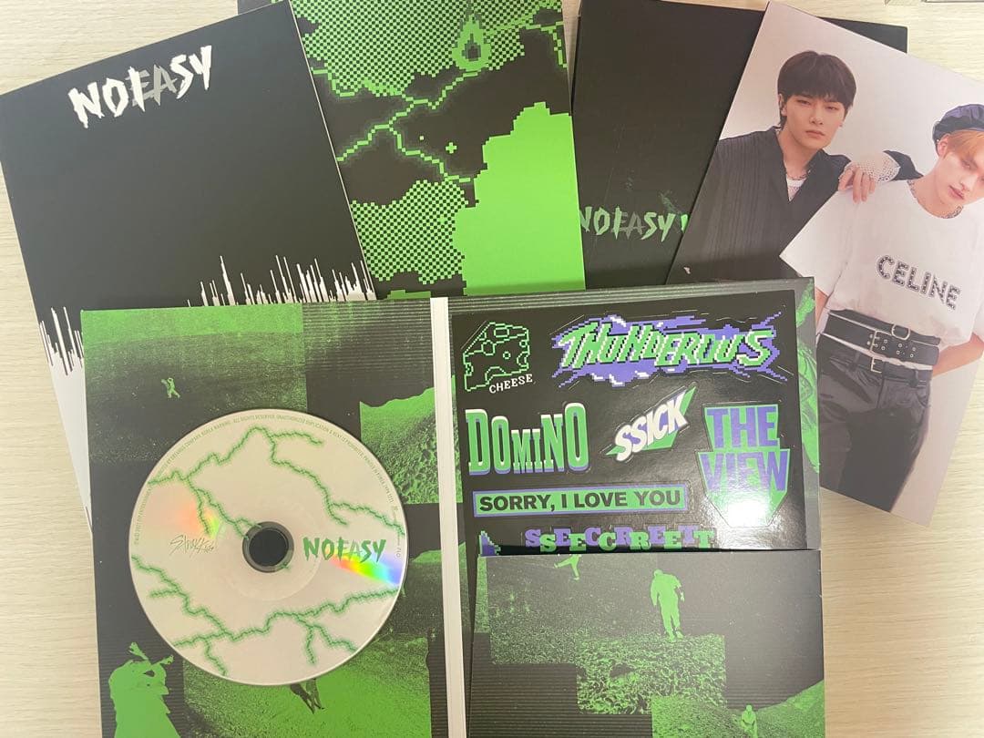 StrayKids NOEASY アルバム ハン トレカ付き