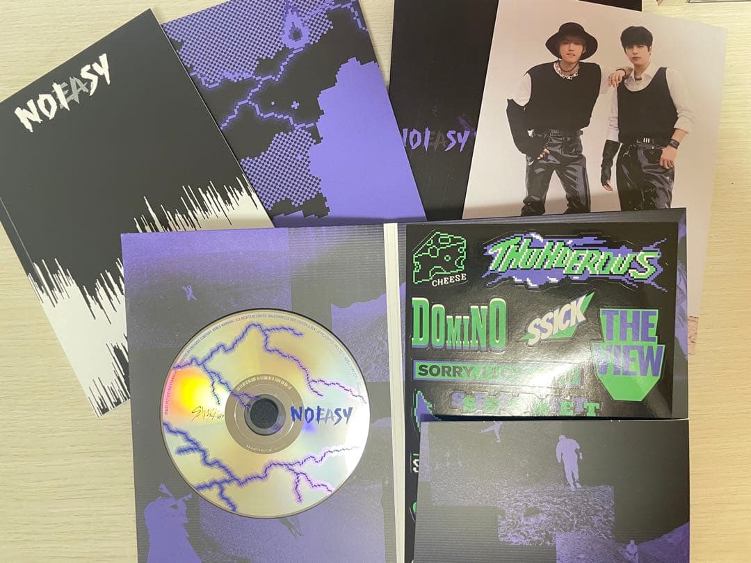 StrayKids NOEASY アルバム ハン トレカ付き