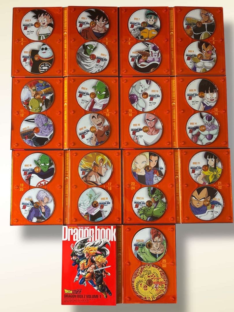 ドラゴンボールZ DVD-BOX VOL.1 & VOL.2 完全予約限定生産