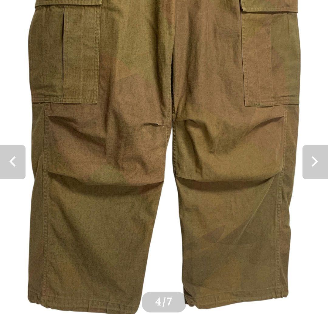 パンツ NIGEL CABOURN BRUSH CAMO 34