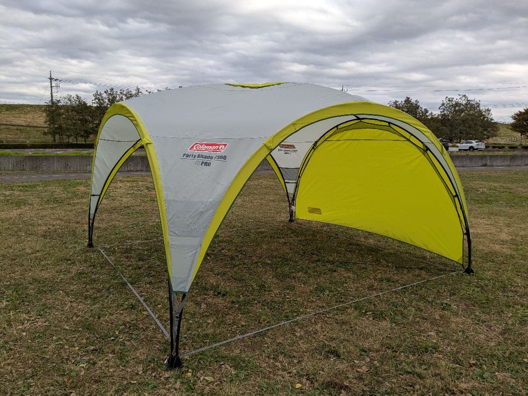 コールマン　パーティーシェード360+サイドウォール+メッシュスクリーンハンガー