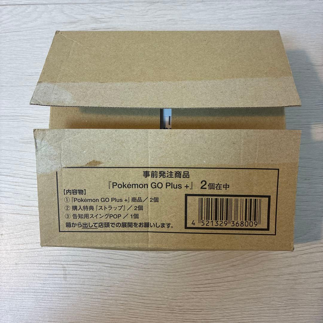 【新品未開封】ポケモン GO プラス 2個　セット ストラップ付き