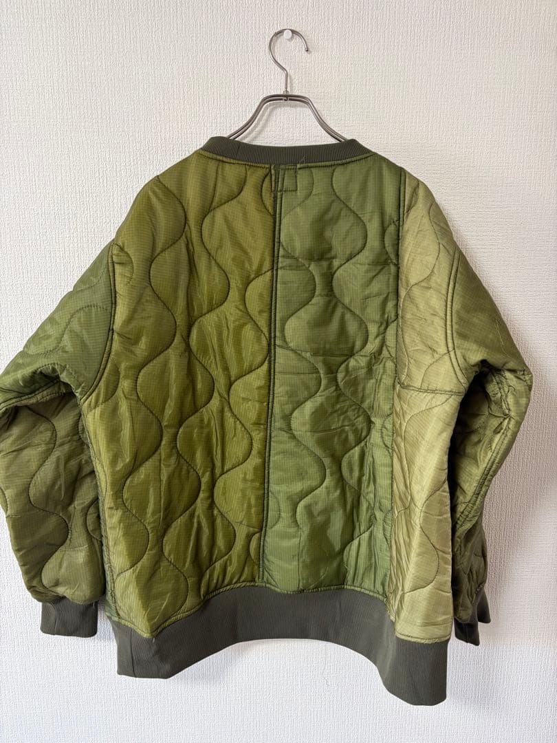 Oddment キルティングプルオーバー リメイク