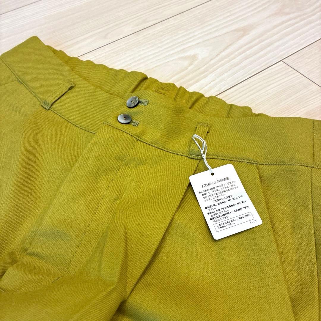 パラスパレス【F】パンツ 黄緑　グリーン　緑 春　新品　未使用　タク付き　人気