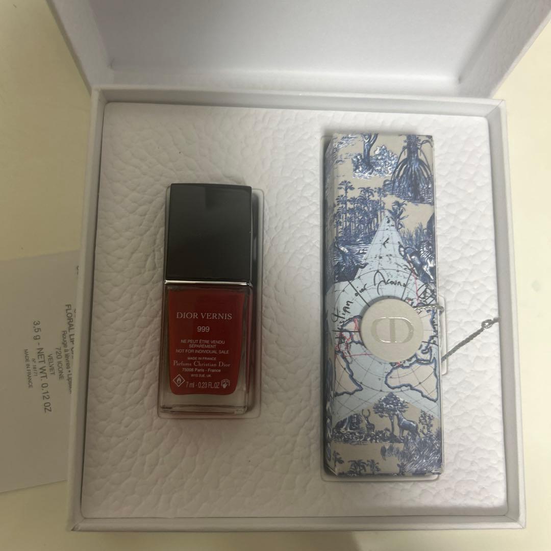 dior バースデーギフト　ネイル＆リップ
