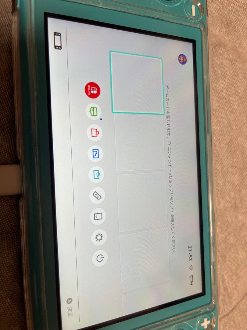 Switch Lite ターコイズブルー　コントローラー　モンハンライズ