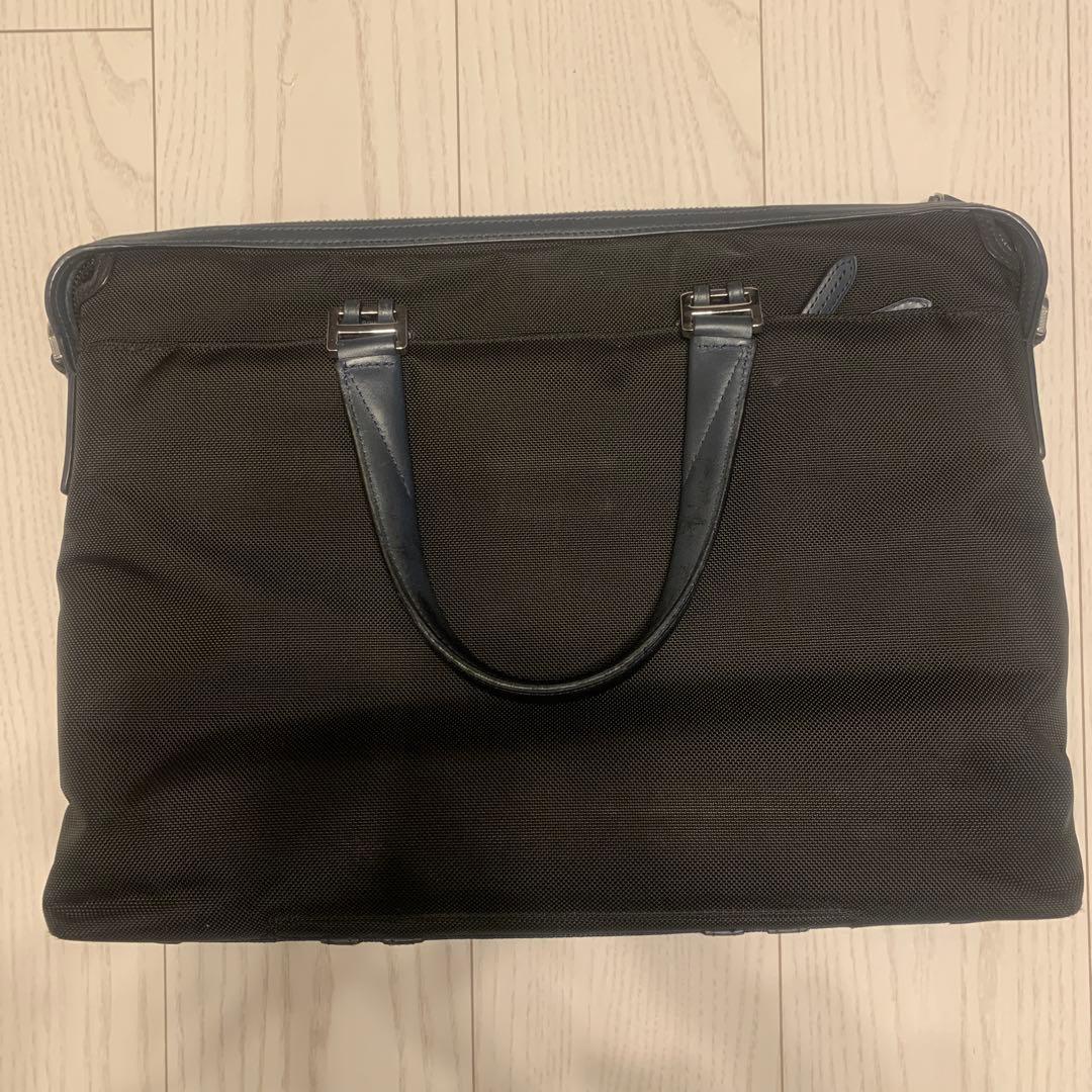 TUMI ネイビー ブラック ビジネスバッグ