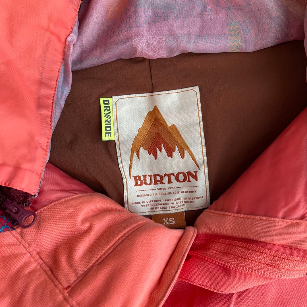BURTON 上下 Dryride サイズS-XS