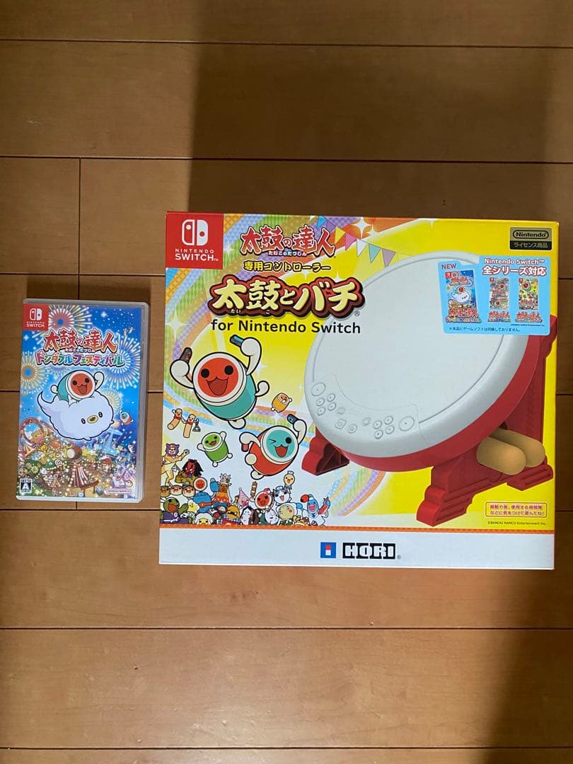 Nintendo Switch太鼓の達人コントローラー &ソフトのセット！！