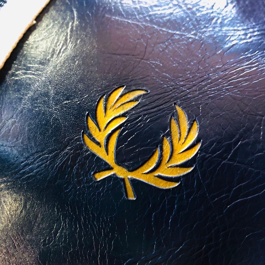 未使用✨フレッドペリー 2WAYボストンバック PVC 大容量 ネイビー 完売