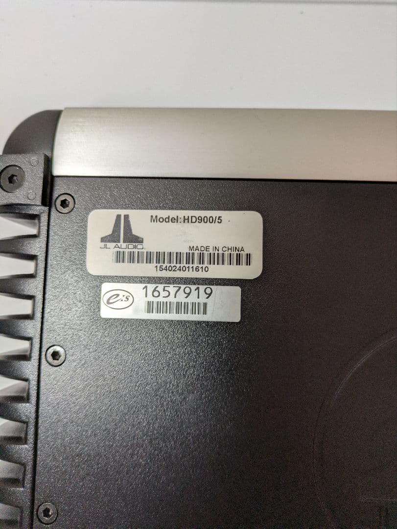 JL AUDIO HD900/5 5チャンネルD級パワーアンプ