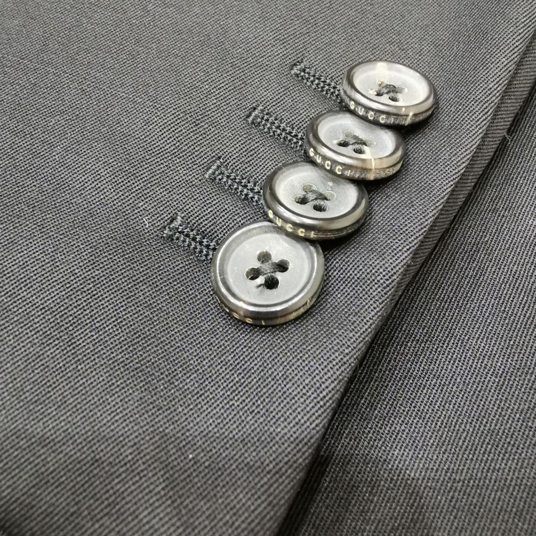 未使用品 GUCCI グッチ モヘア セットアップ ブラック 黒 46 M相当