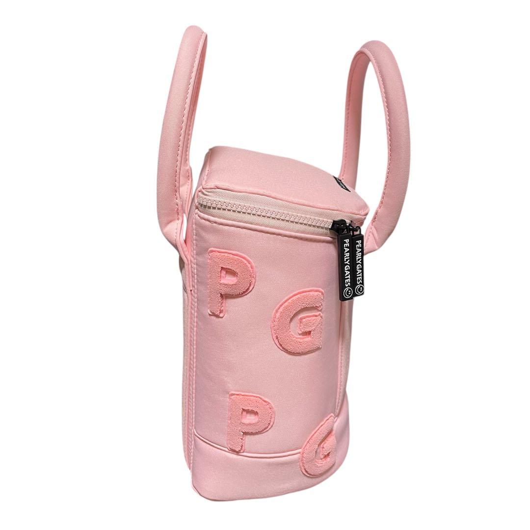 【新品未使用】 パーリーゲイツ PEARLY GATES 保冷バッグ 縦型ピンク