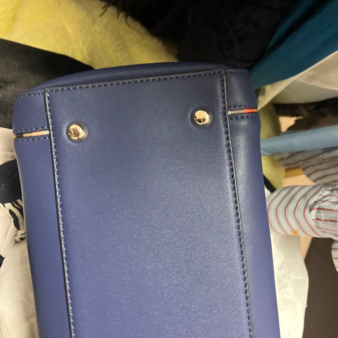 ポールスミス　新品未使用 ネイビー ビジネスバッグ 合成皮革