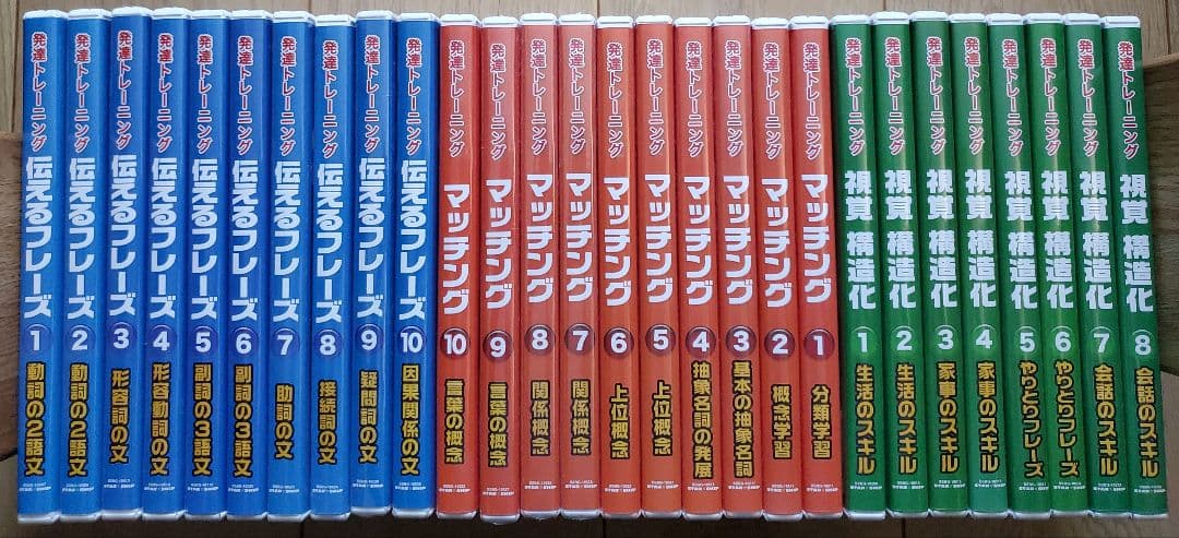 星みつる式 言語訓練ST 言葉トレーニングDVD全28巻セット
