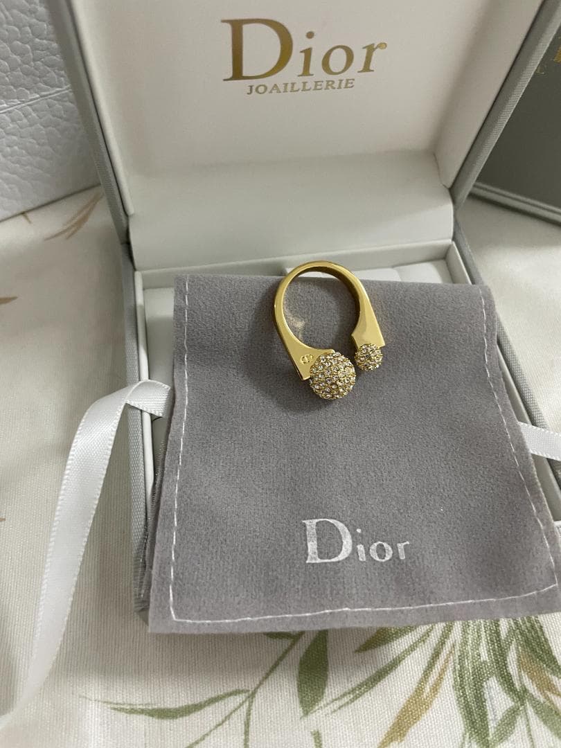 ゴールド/即発送 ディオール リング DIOR 指輪