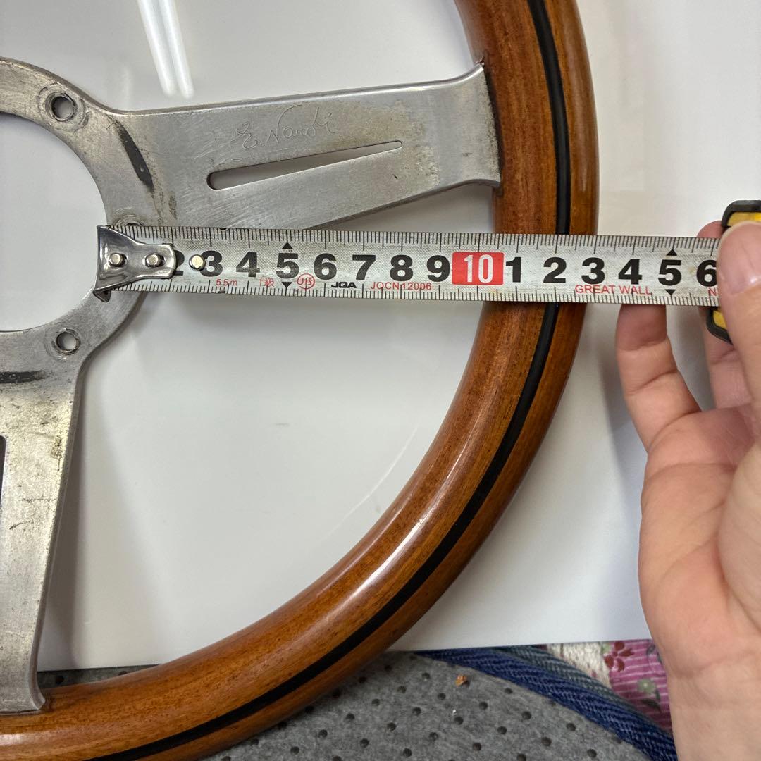 ナルディ　ウッドステアリングハンドル