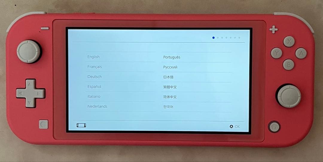 Nintendo Switch lite 本体 コーラルピンク➕あつ森