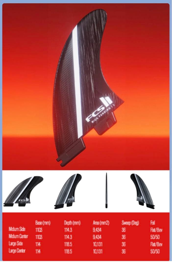 FCS II MF ミックファニングGLASS FIBRE FUSION L