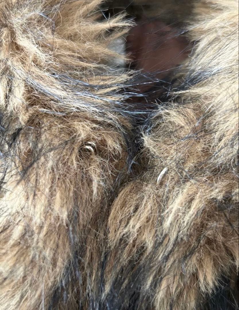 gossipclub INTER FACTORY ファージャケット　ブラウン