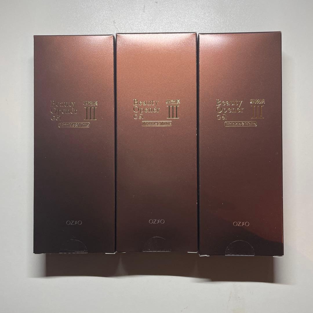 オージオ ビューティーオープナージェル リンクル&ホワイト 50g×3本 ①