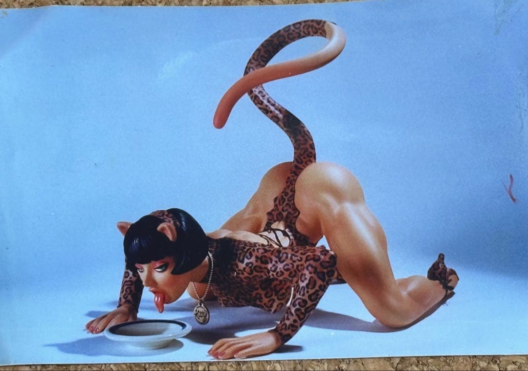 1/4 ガレージキット　キャット　ガール　未組立て品