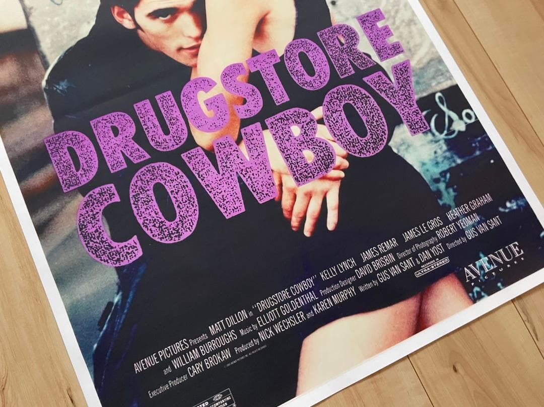 ドラッグストアカウボーイ　ポスター　映画　洋画　マットディロン　ケリーリンチ a