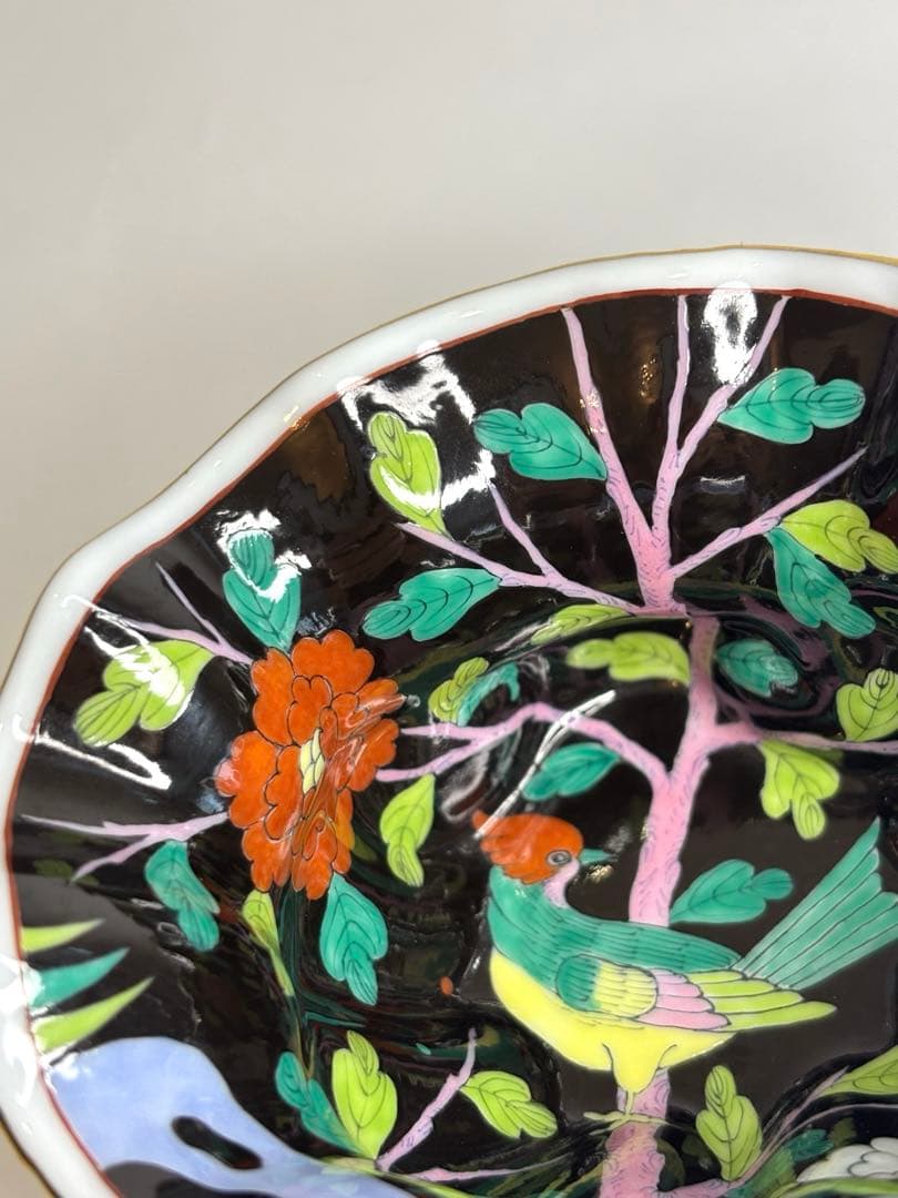 HEREND ヘレンド　マカオ（MAC） アッシュトレイ ドルフィンシノワズリ