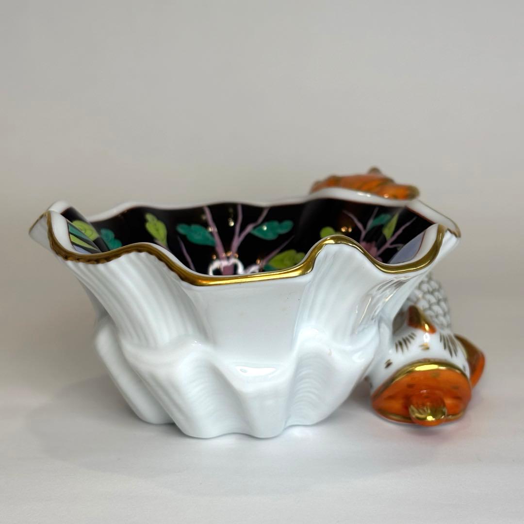 HEREND ヘレンド　マカオ（MAC） アッシュトレイ ドルフィンシノワズリ